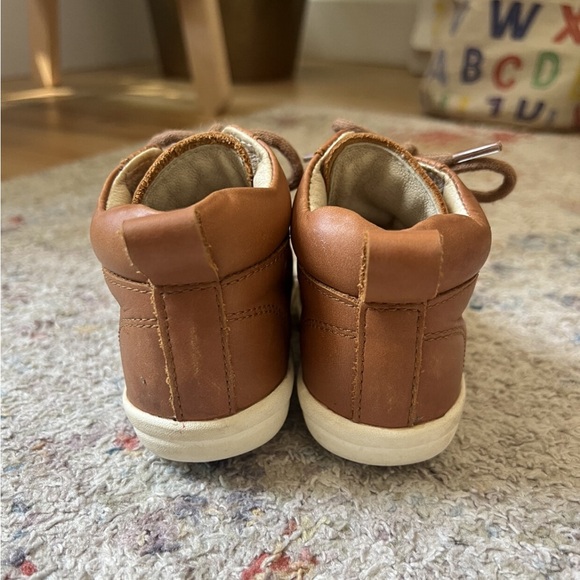 Pax Leather Boots- Camel Brown, 21 (5.5) - Picture 5 of 7